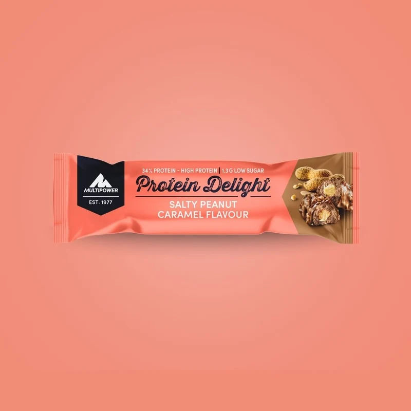 Protein Riegel Delight Salted Peanut & Karamell - 35g | 34% Protein