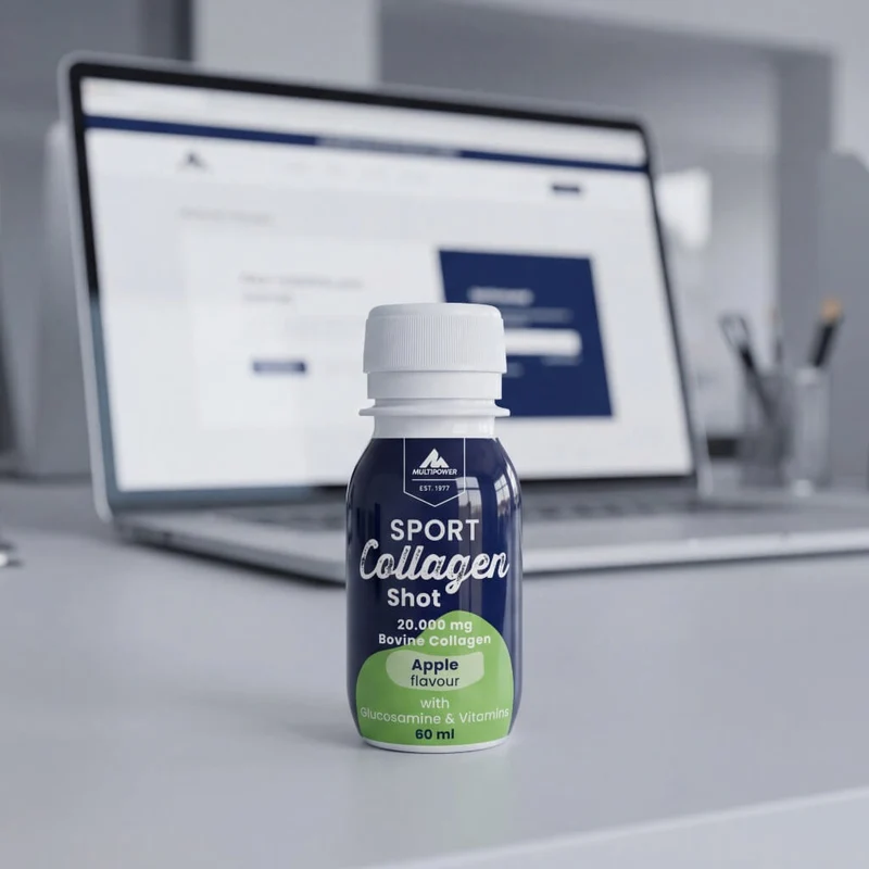 Multipower Sport Collagen Shot Apfel - 20g Collagen | 1x60ml