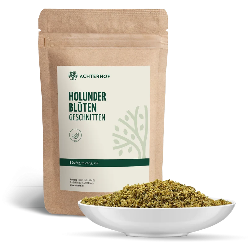 Holunderblüten geschnitten (500g)