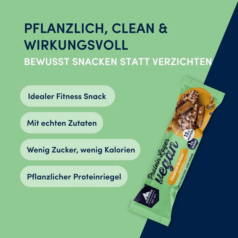Vegan Protein Layer Peanut Butter 55g | 13g Protein
