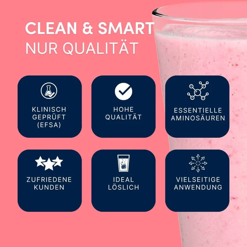 420g Whey Protein Pulver Erdbeere | Strawberry Proteinpulver
