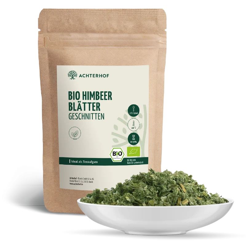 Himbeerblätter geschnitten Bio (100g)