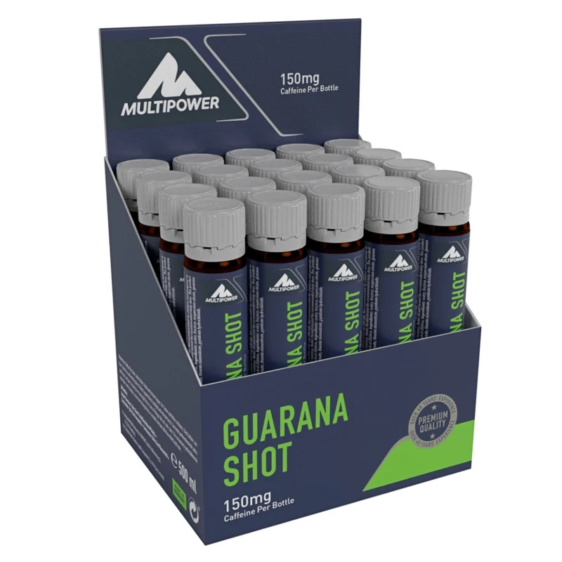 Guarana Shots 150mg Koffein | 20x25ml Ampullen